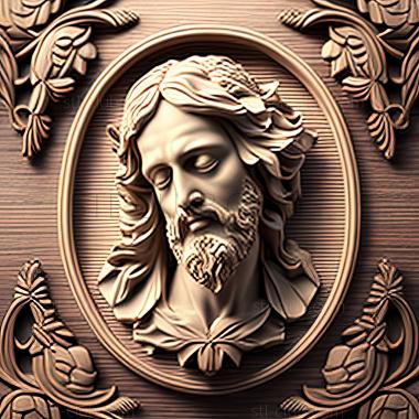 3D model st jesus (STL)